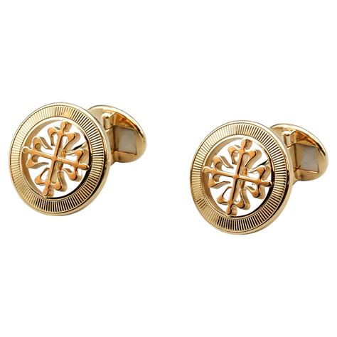 Patek Philippe Calatrava Cross Cufflinks .